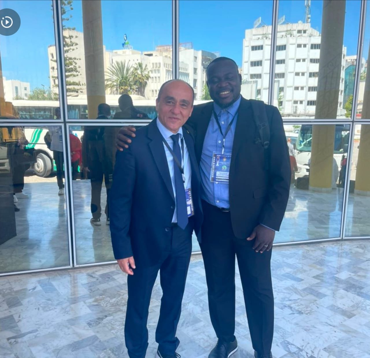 JULIEN TIENDREBEOGO AUX COMMANDES DES DEMI-FINALES DE LA LIGUE DES CHAMPIONS CAF